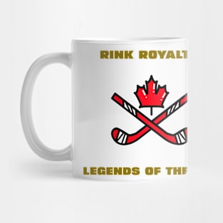 Rink Royalty: Legends of the Ice Hockey Mug